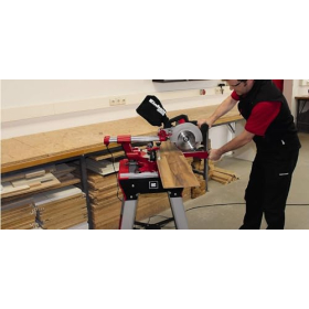 Универсальная стойка Einhell E-Stand (подходит для торцовочных пил Einhell Classic и Expert и многих других моделей), ширина 34-45 см