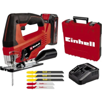 Einhell TC-JS 18 Li - Аккумуляторный лобзик, маятниковый механизм, 18 В, в кейсе