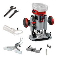 Аккумуляторный фрезер Einhell TP-RO 18 Li BL, ход 35 мм, параллельная направляющая