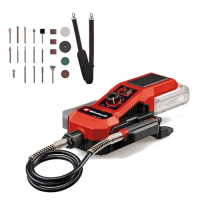 Einhell TE-MT 18/34 Li Solo - Акумуляторний роторний інструмент, 92 см стрижень, набір аксесуарів з 55 предметів
