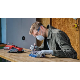 Einhell TE-MT 18/34 Li Solo — аккумуляторный роторный инструмент, вал 92 см, набор из 55 принадлежностей