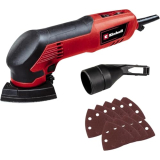 Einhell TC-DS 20 E Deltaschleifer 200W mit Drehzahlregelung, inklusive 9 Schleifpapieren