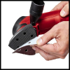 Einhell TC-DS 20 E Deltaschleifer 200W mit Drehzahlregelung, inklusive 9 Schleifpapieren