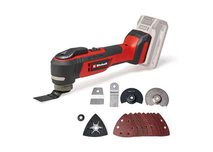 Einhell Professional TP-MG 18 Li BL-Solo Power X-Change Akku-Multifunktionswerkzeug (18 V, 3 Funktionen, magnetische Werkzeugaufnahme, inkl. Zubehör, ohne Akku) Einhell Professional TP-MG 18 Li BL-Solo Power X-Change Akku-Multifunktionswerkzeug (18 V, 3 Funktionen, magnetische Werkzeugaufnahme, inkl. Zubehör, ohne Akku)