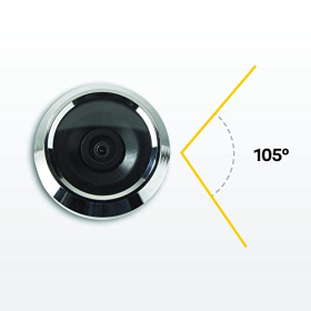 Yale Standard Digital Door Viewer 500 - Live View - Високоякісна камера - золото