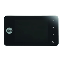 Yale Digital Door Viewer 45-4500, 105° Viewing Angle, Integrated Camera & Bell