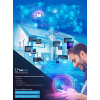 Unidad de control 45-V82B-1W9X para persianas enrollables eléctricas, toldos y pantallas de proyección, color negro, 39x42x24 mm
