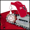 Einhell electric pole pruner GC-EC 7520 T (750 W, 18 cm cutting length, 11 m/s max. chain speed, automatic chain lubrication)