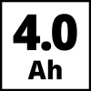 Einhell 18V 4.0 Ah Power X-Change Akku mit LED-Ladestandsanzeige