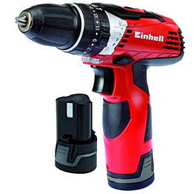Taladro/atornillador de impacto inalámbrico Einhell TE-CD 12 Li-i con caja de cambios de 2 velocidades
