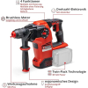 Акумуляторний перфоратор Einhell Herocco 36/28 Power X-Change з енергією удару 3,2 Дж, SDS+, безщітковий, в комплекті з кейсом, без акумулятора та зарядного пристрою