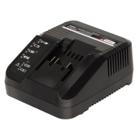 Einhell Power-X-Change Ladegerät 18 V 3 A, Intelligente Akkuüberwachung, LED-Anzeige