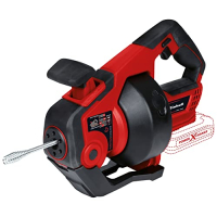 Einhell TE-DA 18/760 Li-Solo, Akku-Rohrreiniger, 7,5 m Spirale, 16-55 mm