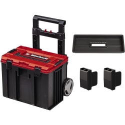 Инструментальный кейс Einhell E-Case L для принадлежностей и инструментов (выдерживает нагрузку до 120 кг, штабелируемый)