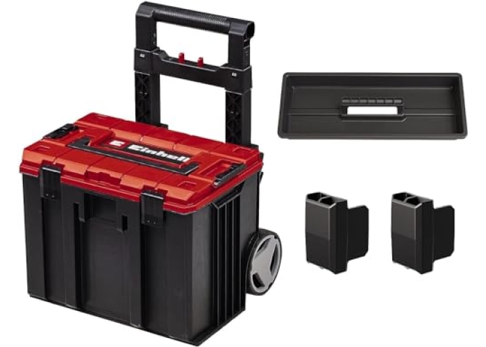 Einhell E-Case L Werkzeugkoffer für Zubehör und Werkzeuge (bis 120 kg, stapelbar) Einhell E-Case L Werkzeugkoffer für Zubehör und Werkzeuge (bis 120 kg, stapelbar)