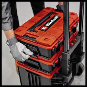 Maletín de herramientas Einhell E-Case L para accesorios y herramientas (hasta 120 kg, apilable)