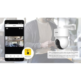 Vimar WiFi Outdoor Camera, Full HD, App Control, SD Card up to 128GB