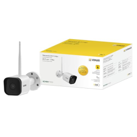 VIMAR 46242.036C WiFi Bullet Camera 3MP, Day & Night, 85° View, IP65, IR 10m