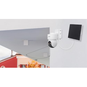 Cámara IP VIMAR 46243.030CL 4G LTE con energía solar y 3 MP, batería