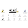 Vimar 46KIT.036C – Wi-Fi Kit 3MP, 2 bullet cameras 3.6mm
