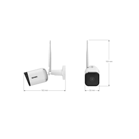 Vimar 46KIT.036C – Wi-Fi комплект 3 МП, 2 уличные камеры 3.6 мм