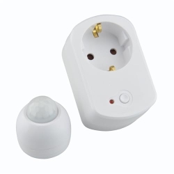 Detector de movimiento inalámbrico UNITEC 47598, blanco