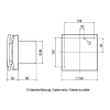 Ventilación de habitaciones compacta Maico ECA100 Ipro