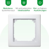 Merten M-SMART 484119 Rahmen für 1 Steckdose Polarweiß