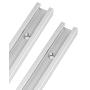 QWORK 600mm T-Slot Guide Aluminum 19x10mm