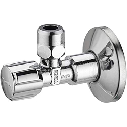 Schell Comfort 049170699 Eckventil 1/2 Zoll mit Griff, selbstabdichtend, Chrom