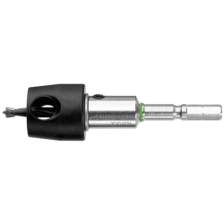 Broca de carburo Festool BTA HW con tope de profundidad, 5 mm, Centrotec