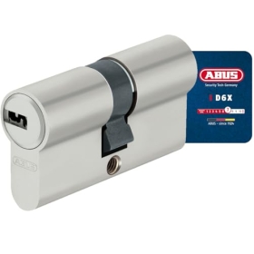 ABUS 49480 D6XNP - Profile cylinder (45/45) with 5 keys, nickel mother of pearl