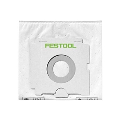 Bolsas de filtro autolimpiables Festool SC FIS-CT 48/5, blancas, juego de 5