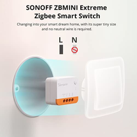 SONOFF ZBMINIL2 Zigbee Smart Switch, двосторонній вимикач світла без нульового проводу