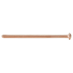 KS Tools welding nails 2.5x50 mm copper-plated, pack of 100