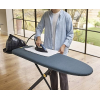 Joseph Joseph Glide Plus ironing board, 135 x 45 cm, height-adjustable and heat-resistant steam ironing board, easy to store