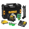 DEWALT – Láser cruzado verde XR 12 V 3x360°