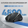 TECKNET Wireless Bluetooth Mouse 4800 DPI, drei Modi, leise, bis zu 30 Monate Nutzungsdauer