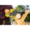 RYOBI – Compact Electric Chainsaw 18 V ONE+ 20 cm – Tool for pruning small trees – Side chain tensioner