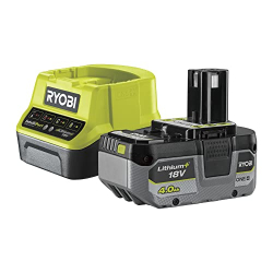 Акумулятор Ryobi One+ 18V 4Ah із швидкісною зарядкою 2A