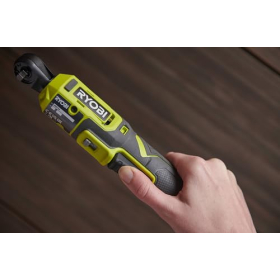Llave de trinquete Ryobi RR14W4-120G de 1/4", 4 V, USB, batería de iones de litio de 2,0 Ah
