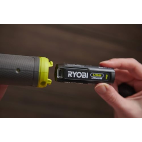 Llave de trinquete Ryobi RR14W4-120G de 1/4", 4 V, USB, batería de iones de litio de 2,0 Ah
