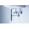 hansgrohe Flowstar S siphon (design siphon for wash basins) Polished Gold Optic
