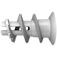 Fischer nylon dowels for plasterboard, self-drilling