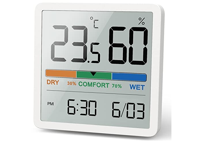 Termohigrómetro digital NOKLEAD: un termómetro-higrómetro portátil para un control preciso de la temperatura y la humedad de la habitación Termohigrómetro digital NOKLEAD: un termómetro-higrómetro portátil para un control preciso de la temperatura y la humedad de la habitación