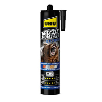 Adhesivo para montaje UHU Grizzly, blanco, 435 g