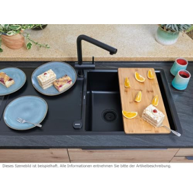 Grifo de alta presión SCHOCK Epos Onyx con cabezal extraíble