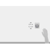 Merten Argus dimmer switch, without switching delay, light grey
