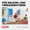 tesa Insect Stop ALU COMFORT Fliegengitter Tür 100x220cm Weiß