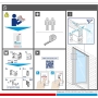 tesa FALT Insect Stop adaptador de puerta para marcos de aluminio, abrazadera de puerta para montar marcos de puertas con protección contra insectos